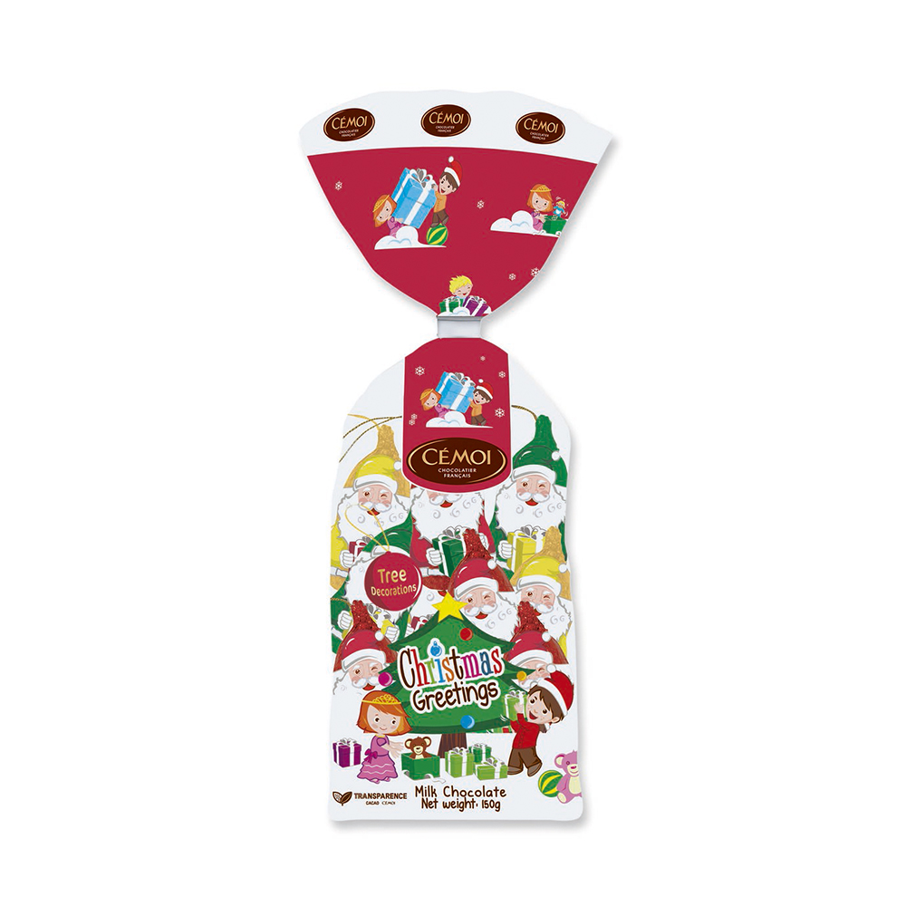 Cemoi Jacquot France Tree Decorations Chocolate